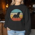 Otterintage 60S 70S Retro Zoo Animal Lover Women Sweatshirt Frauen Lustige Geschenke