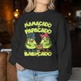 Papacado Mamacado Babycado Family Avocado Sweatshirt Frauen Lustige Geschenke