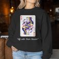 Queen Of Hearts Alice In Wonderland Sweatshirt Frauen Lustige Geschenke