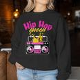 Ragazze Donna Hip Hop Queen Women Sweatshirt Regalos divertidos