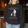 Reiter Horse Dog Dirt Sweatshirt Frauen Lustige Geschenke