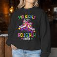 Roller Skates Roller Girl Retro Roller Skates Girls Sweatshirt Frauen Lustige Geschenke