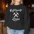 Ruhrpott Zicke Ruhrgebiets Girls' Sweatshirt Frauen Lustige Geschenke