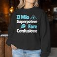 Scritte Divertenti E Sarcastiche Per Bambini Iperattivi Women Sweatshirt Regalos divertidos