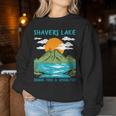 Shavers Lake Shark Free And Unsalted Nature Lover Women Sweatshirt Personalized Gifts