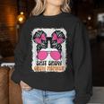 Shit Show Crew Member Manager Or Supervisor Shitshow Women Sweatshirt Unique Gifts