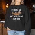 Sloth Ich Kam Sah Und Hatte Direkt Kein Bock Ich Kam Sah Sweatshirt Frauen Lustige Geschenke