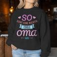 So Sieht Eine Wirklich Coole Oma Aus Sweatshirt Frauen Lustige Geschenke