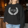 Spqr Roman Eagle Sweatshirt Frauen Lustige Geschenke