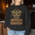 Spqr Roman Eagle Rome Empire Roman History Sweatshirt Frauen Lustige Geschenke