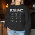 Va Bene Compositore Bach Mozart Beethoven Musicista Classico Women Sweatshirt Regalos divertidos