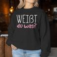 What I Will Be A Big Sister Sweatshirt Frauen Lustige Geschenke