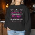 Women's Der Zufall Machte Kolleginnen Der Zinciple Machte Kolleginn Sweatshirt Frauen Lustige Geschenke