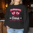 Women's Grandmaon Zwillingen Pregnancy Grandchildren Twin Soma Sweatshirt Frauen Lustige Geschenke