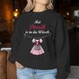 Women's Mei Dirndl Is In Da Wäsch Oktoberfest Oktoberfest Costume Sweatshirt Frauen Lustige Geschenke