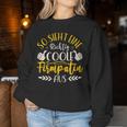 Women's So Sieht Eine Wirklich Coole Firmpatin Aus Sweatshirt Frauen Lustige Geschenke