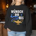 Wünsch Dir Was Für Frauen Herren Und Kinder Sweatshirt Frauen Lustige Geschenke