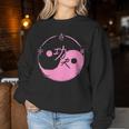 Yin Et Yang 5 Elements Kungfu Chinois Symbole Sweat-shirt pour femme Cadeaux drôles