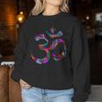 Yoga Om Symbol Outfit Yogi Yoga Teacher Sweatshirt Frauen Lustige Geschenke