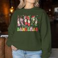 Ballet Dancer Christmas Dance Merry Dancemas Teacher Women Sweatshirt Unique Gifts