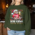 Bòbr Kurwa Christmas Jumper Polish Beer Bober Xmas Kurwa Sweatshirt Frauen Lustige Geschenke