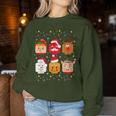Building Brick Santa Elf Friends Christmas Boys Girls Men Women Sweatshirt Funny Gifts
