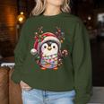 Christmas Children Cute Penguin Xmas Sweatshirt Frauen Lustige Geschenke