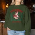 Christmas Tree Cake Social Club Christmas Coquette Kid Women Sweatshirt Personalized Gifts