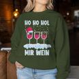 Ho Hol Mir Wine Costume Christmas Men Sweatshirt Frauen Lustige Geschenke