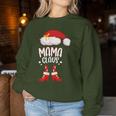 Mama Claus Santa Claus Christmas Sweatshirt Frauen Lustige Geschenke