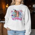 Bambino Love Diana E Roma Super Hero Women Sweatshirt Regalos divertidos