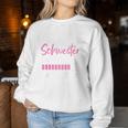 Children's Big Sister Loading 2025 I Will Große Schwester 2025 Sweatshirt Frauen Lustige Geschenke