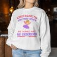 Children's Kita Abgänger 2024 Fairy School Ruft School Child Girls' Sweatshirt Frauen Lustige Geschenke