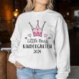 Children's Little Miss Kindergarten 2024 I Cute Kita Girls' Sweatshirt Frauen Lustige Geschenke