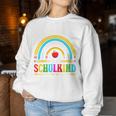 Children's Little Schwesterom Schulkind Little Sister From Schul Sweatshirt Frauen Lustige Geschenke