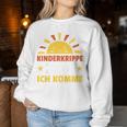 Children's Nurseries 2024 Ich Komme Sonnen Sweatshirt Frauen Lustige Geschenke