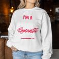 Con Scritta I I'm A Pervert In A Romantic Way Per Datari Divertenti Women Sweatshirt Regalos divertidos