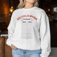 Donna Petizione Salva La Sposa Idea Divertente Addio Al Nubilato Women Sweatshirt Regalos divertidos