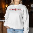 Georgia Flag Women's Georgian Flag Children Georgia Sweatshirt Frauen Lustige Geschenke