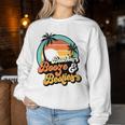 Girls Trip Matching Beaches Booze Besties Best Friends Women Sweatshirt Personalized Gifts