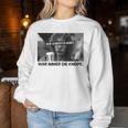 Mein Schwerster Gegner War Immer Die Kneipe Delicious Beer Sweatshirt Frauen Lustige Geschenke