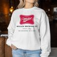 Miller Lock Up Beer Sweatshirt Frauen Lustige Geschenke