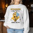 Optimismus Heißt Umgedreht Sumsi Mit Po Bees Honey Beekeeper Sweatshirt Frauen Lustige Geschenke