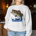 Pêche Poisson Bar Hommes S Et Enfants Pêcheur Sweat-shirt pour femme Cadeaux drôles
