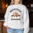 Pyjamas Top Pyjamas Sloth Sleep Sweatshirt Frauen Lustige Geschenke