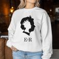 Queen Elizabeth Uk Monarca Britannica Women Sweatshirt Regalos divertidos