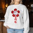 St Louis Retro Baseball Flower Lover Met At Game Day Boys Women Sweatshirt Personalized Gifts