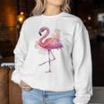 Vintage Flamingo Bird Retro Animal Lover Flamingo Sweatshirt Frauen Lustige Geschenke