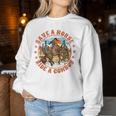 Western Country Save A Horse Ride A Cowboy Riding Horse Women Sweatshirt Personalized Gifts