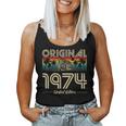 1974Intageintage Birthday Retro Tank Top Frauen